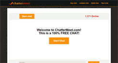 Desktop Screenshot of chattermeet.com