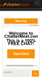 Mobile Screenshot of chattermeet.com